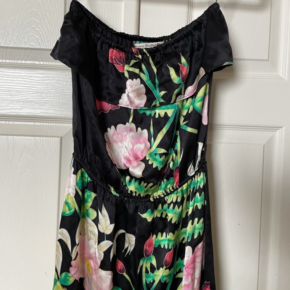 Kite and Butterfly Wild Rose Silk Rio Maxi Dress - XS - Picture 2 of 9